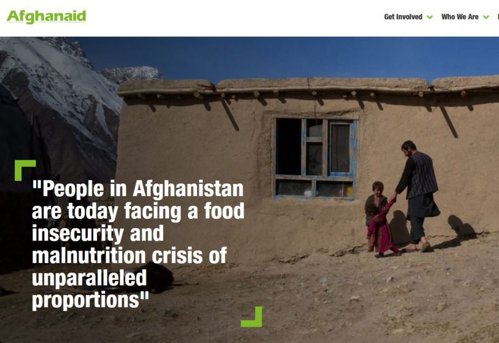 COFFEE MORNING – IN APRIL: SUPPORTING AFGHANAID – Saturday, 9th April